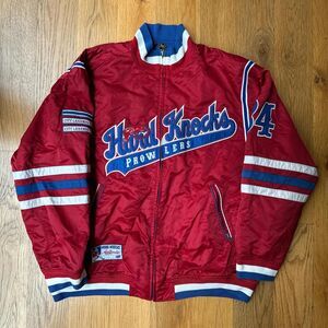 Vintage Hard Knocks Authentic Varsity Embroidered Jacket  Size: XXL